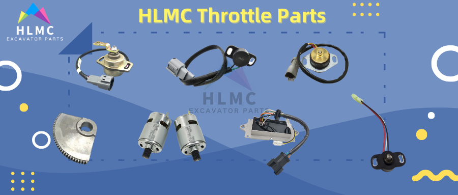 719-10185001 TOSD-09-045G Construction Machinery Parts HD308 512 700 820R 1430 1450R-5V-6 Excavator Throttle Knob Switch
