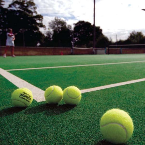 Non Filling Artificial Grass Court For Tennis Gateball Field Other Sports Area