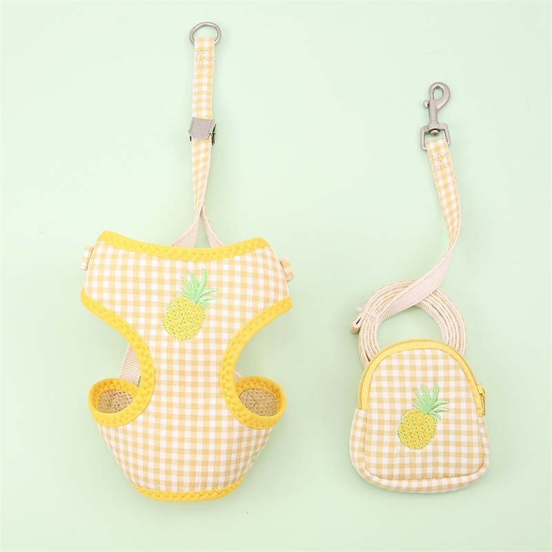 yellow cat harness