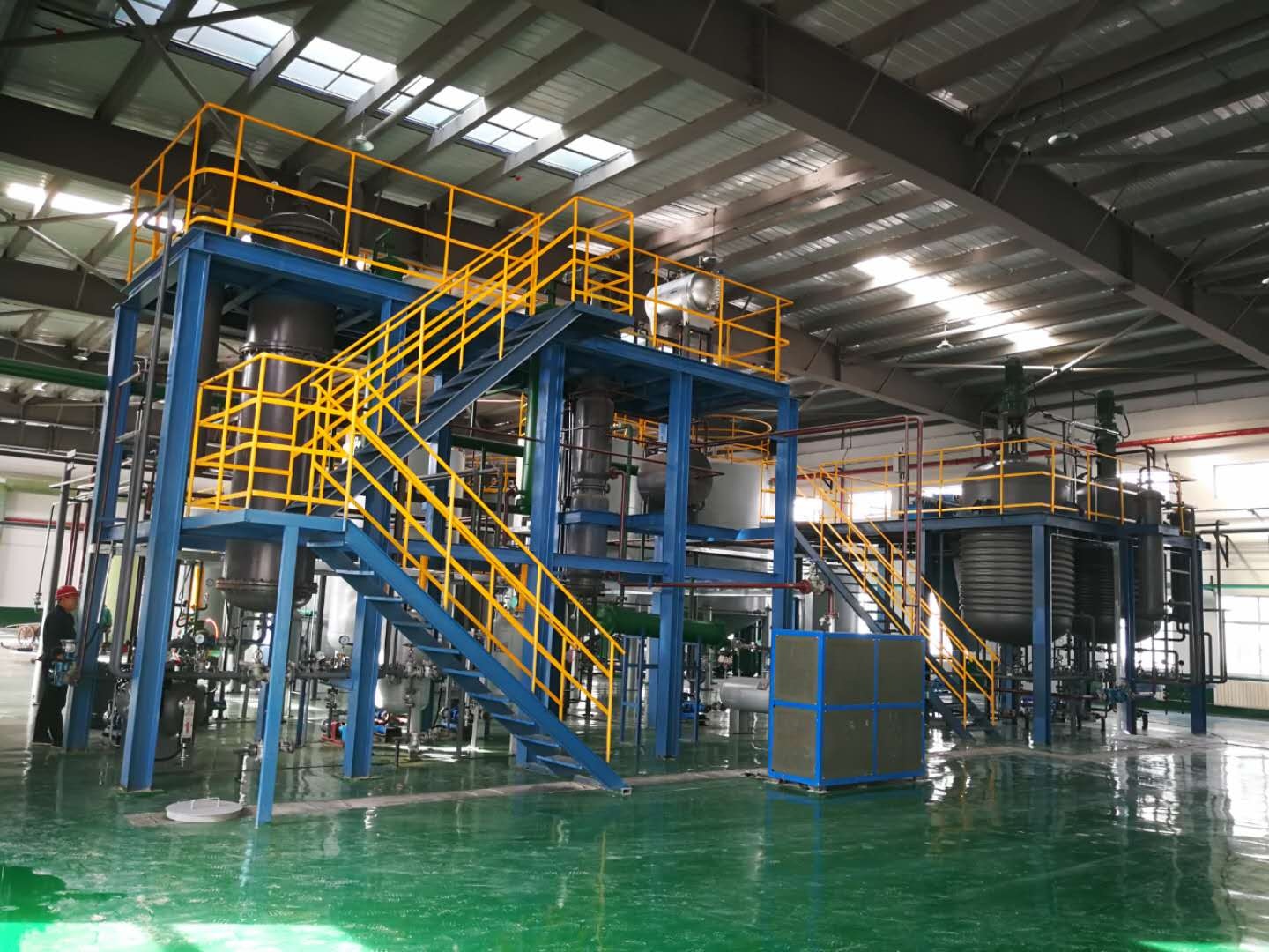 set up the production line waste tyre to fuel oil recycling plant Heating cycle in vitro