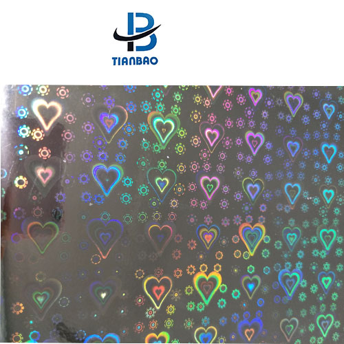 Gift Packaging Material Metalized Aluminium Pet Film Roll with Opaque Transparency