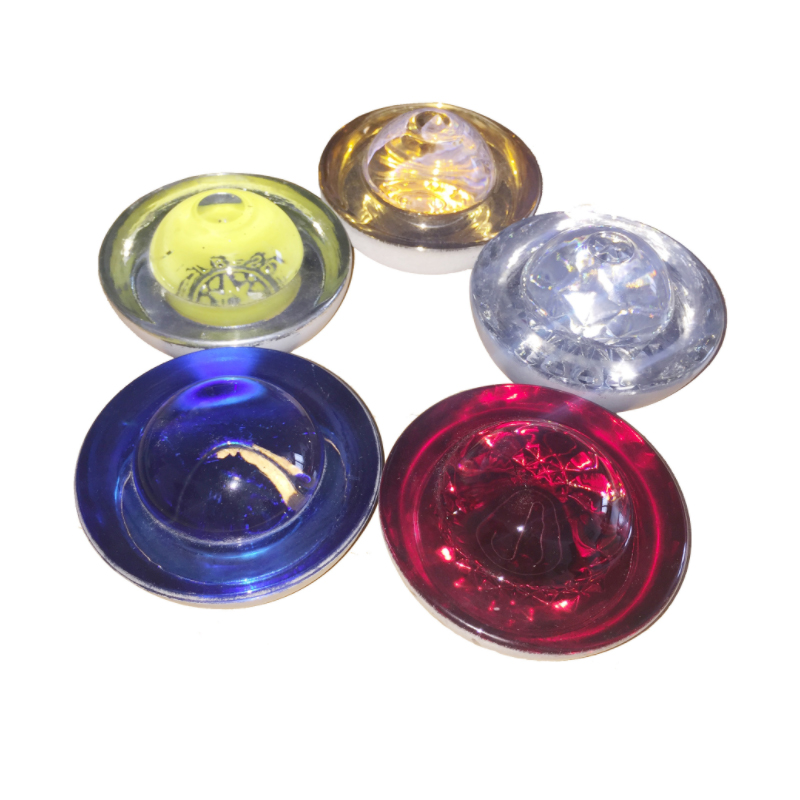 Roadway Safety Reflective Road Stud Cat Eyes With Glass Material And Competitive