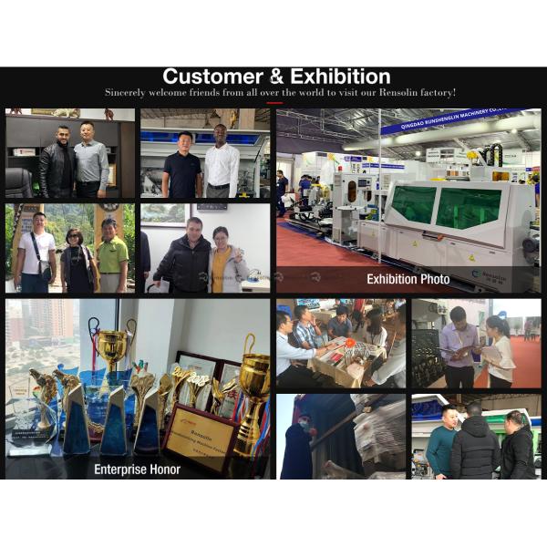 Wood Board Mdf Melamine Woodworking Fully Automatic Round Corner Pvc Edge Banding Machine