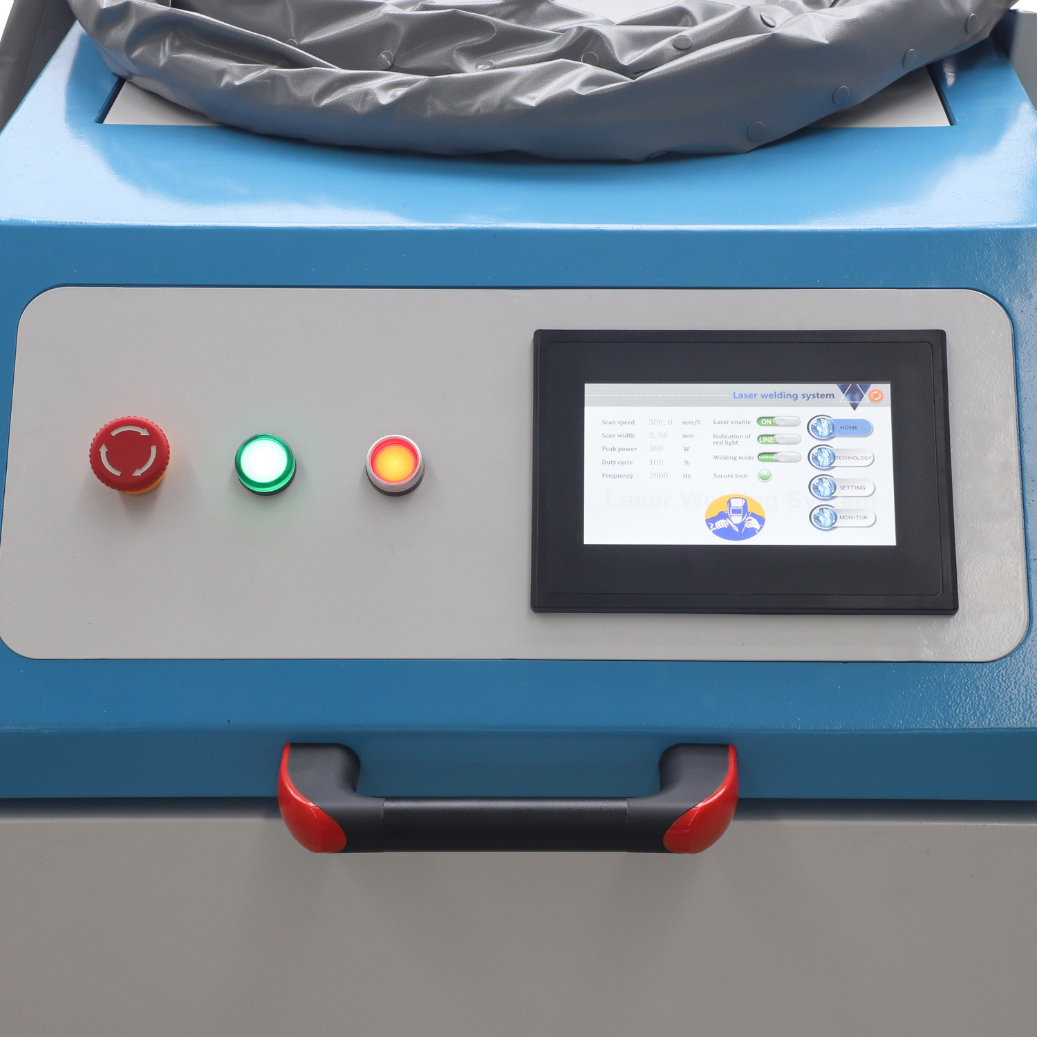 OEM Portable Fiber Laser Welding Machine For Metal 1kw 1.5kw 2kw