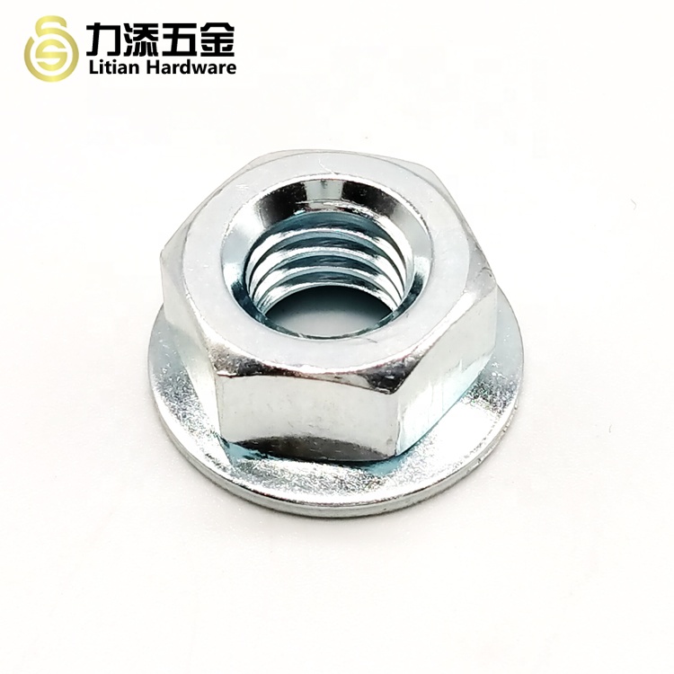 Din 6923 Metal Self Locking Nut Elastic Compression Gasket Rotatable Nut M28