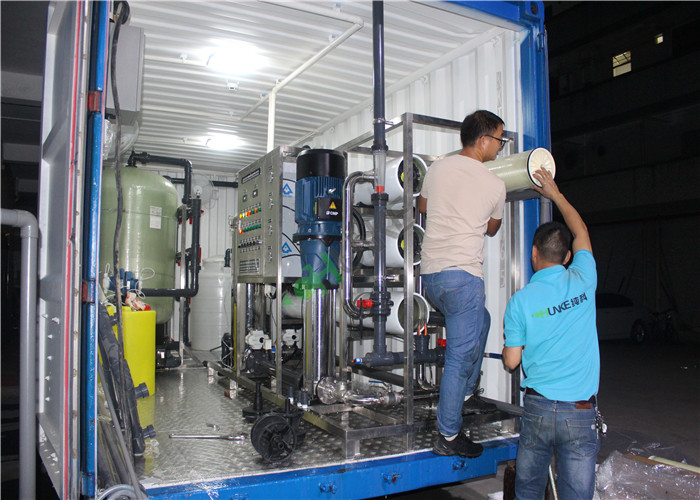 40FT 20FT Containerised Water Purification Equipment Ro Water Plant