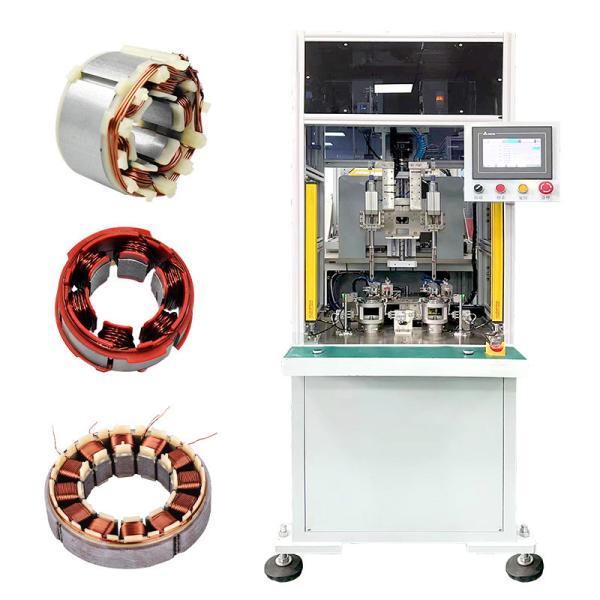 Quality Automatic Motor Stator Needle Winding Machine Needle Winder 2 Stations for sale