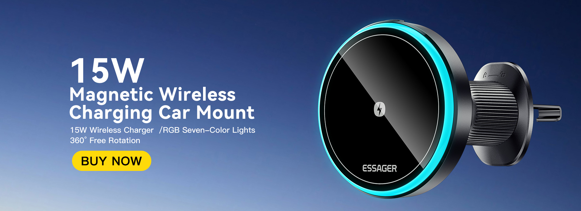 ESSAGER T1 Series Hands Free Car Vent Car Mount Phone Holder