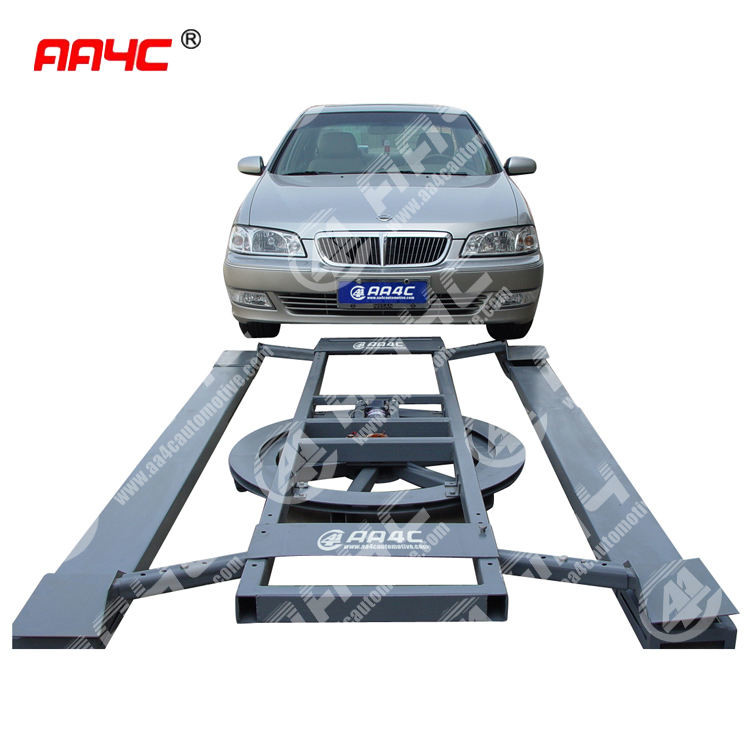 Simple Portable Rotary Car Turntable Car Exhibition Platform Car Floater Auto Rotary Platform 2T Capacity