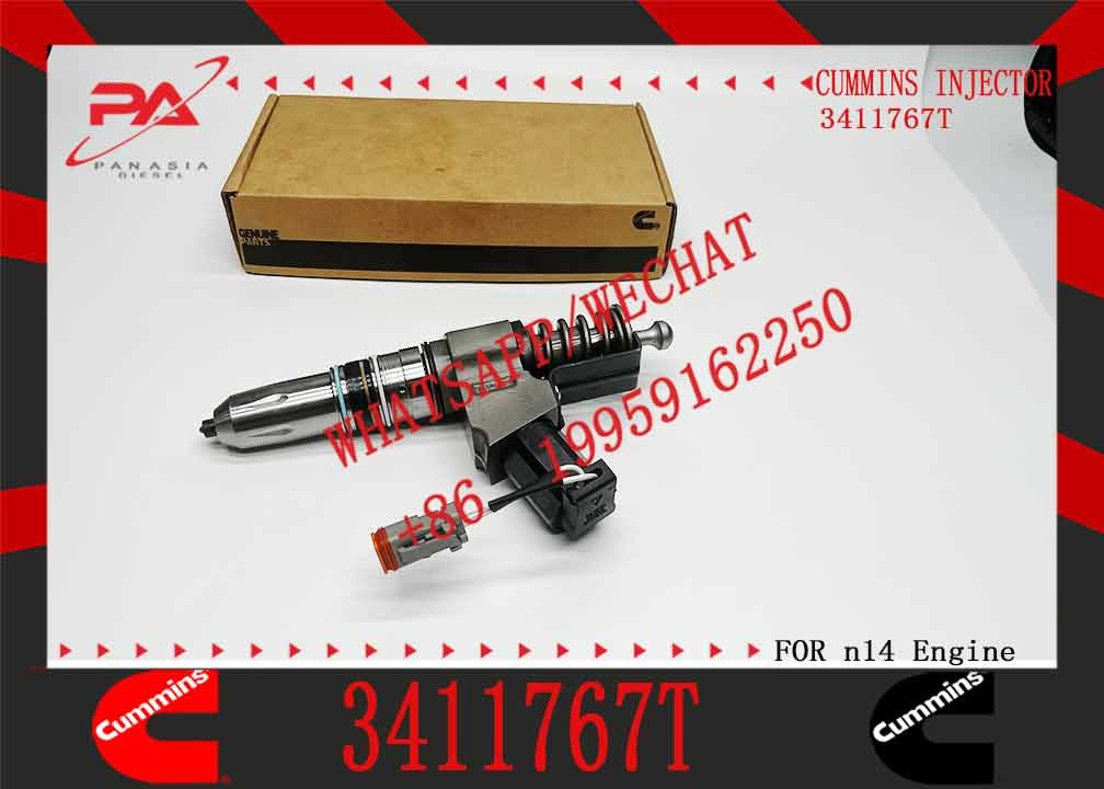 New High Quality Diesel N14 Common Rail Fuel Injector 3411759 4384360 3411762 4307516N 3411767T