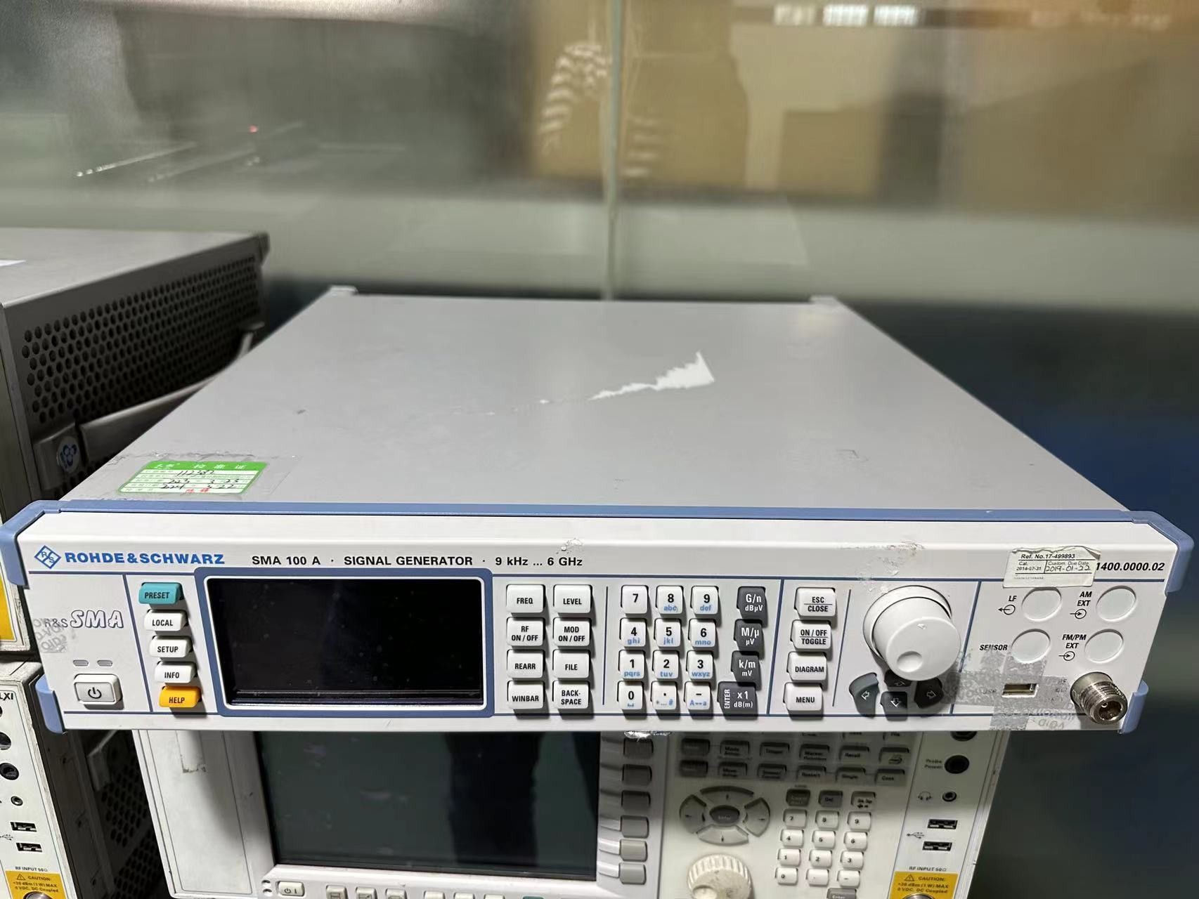 Rohde And Schwarz SMA100A RF Analog Signal Generator 9 KHz To 6 GHz Microwave Signal Generator