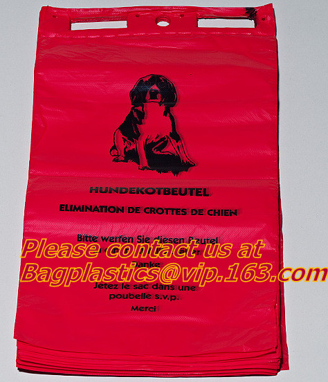 Earth-Friendly Dog Waste Bag Poop Bags Custom Printed Wholesale Biodegradable Pet Dog Poop Bag, BAGPLASTICS, BAGEASE, PA