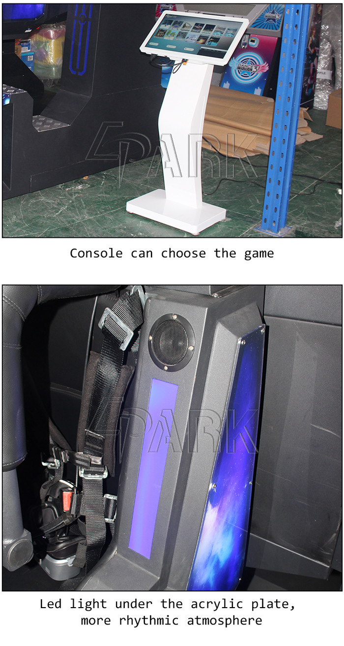 Super 720 9d VR Game Machine Coin Operated Arcade Games CE Certificate