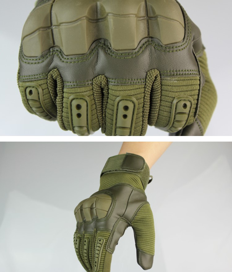 screen touch Protective Shock Resistant Full Finger Outdoor Cycling Sports Military Tactical  Motorcycle Gloves