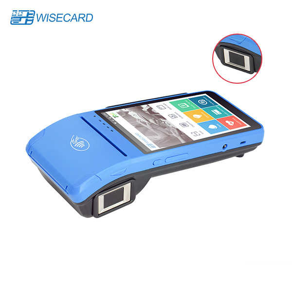 Dual Camera Android Mobile POS Machine With 1D 2D Barcode Scanner