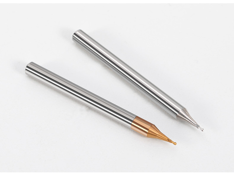 Ball End Aluminium Milling Cutters High Hardness Machine Tool Carbide Milling Cutter