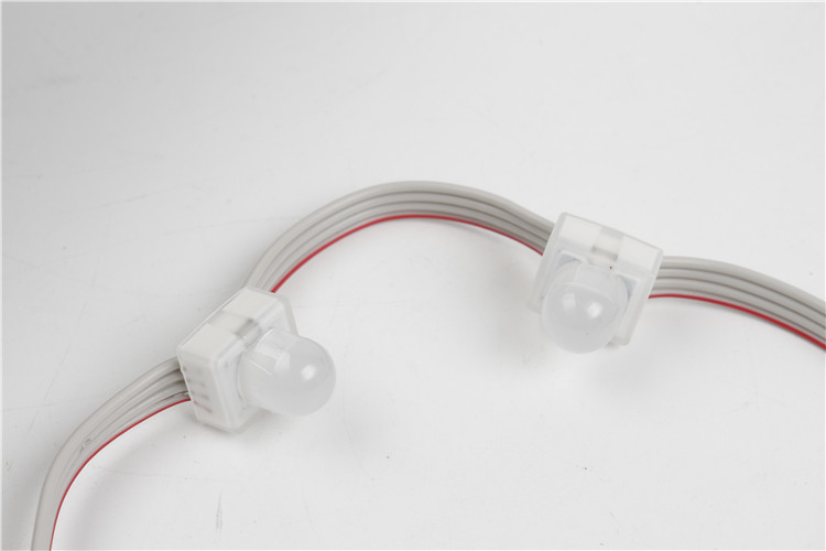 Outdoor RGB 0.3W 12mm LED String Full Color 12V LED Pixels Module Waterproof IP67 Point Light