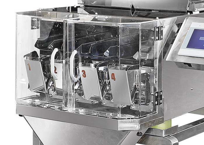 4 Head High Speed Small Granules Linear Weigher Machine