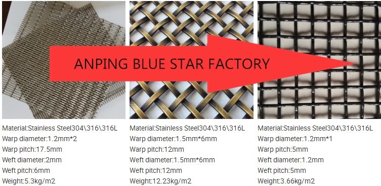 Long Slot Double Crimped Wire Mesh , Heavy Duty Wire Mesh Screen Abrasion Resistance