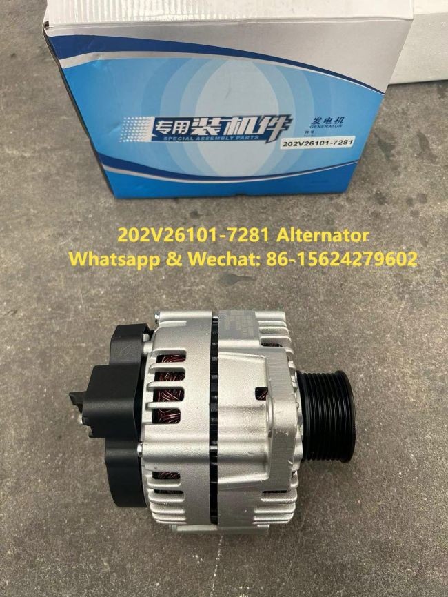 Alternator 202V26101-7281 WEICHAI Engine Parts Alternator Assembly Weichai Alternator Generator