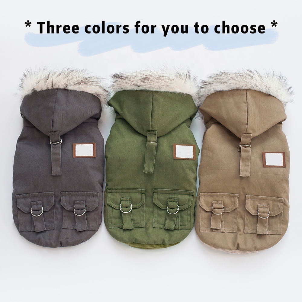 Customized Outdoor Shirts Pets Puppy Outfit Costume Dog Hoodies Accessories