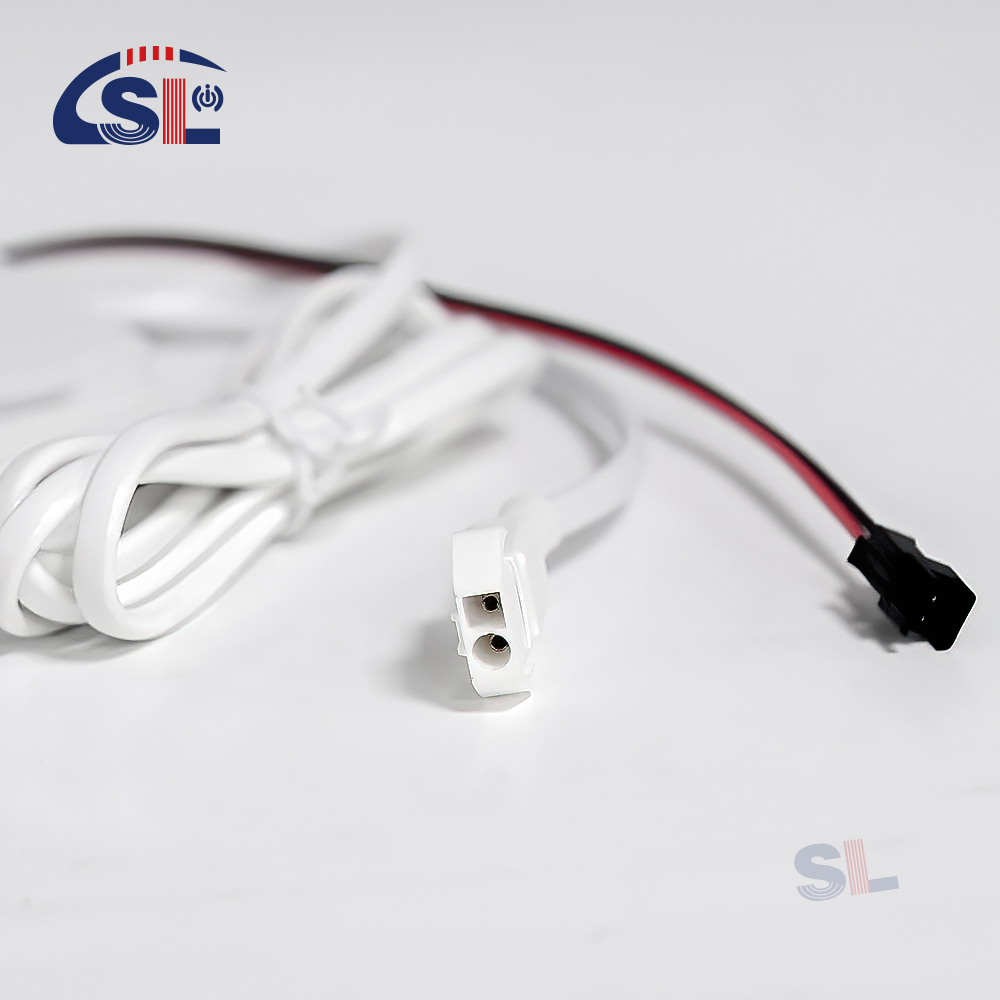 DC12V 12W Muti-function Split Two Buttons Middle Display Time Touch Sensor Switch for Mirrors