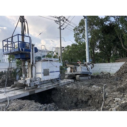 Drilling Machine and Jet-grouting Drilling Rig for Oad Base, Dam Base and Retaining Wall