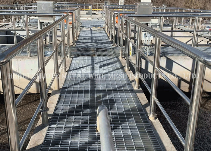 Light Weight Heavy Duty Grating Building Materials Industrial Platforms Galvanized Steel