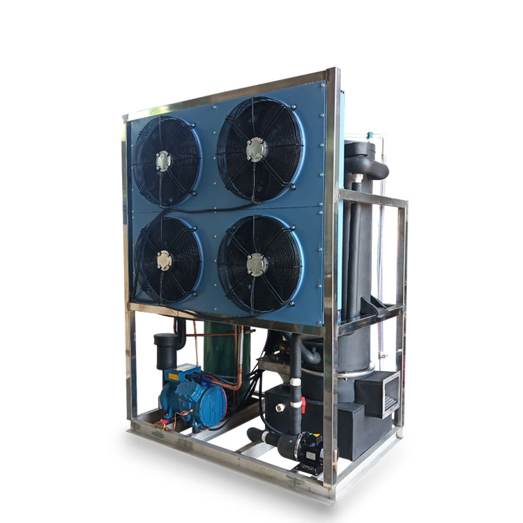 8 Tons/24H Commercial Tube Ice Machine Automatic 380V