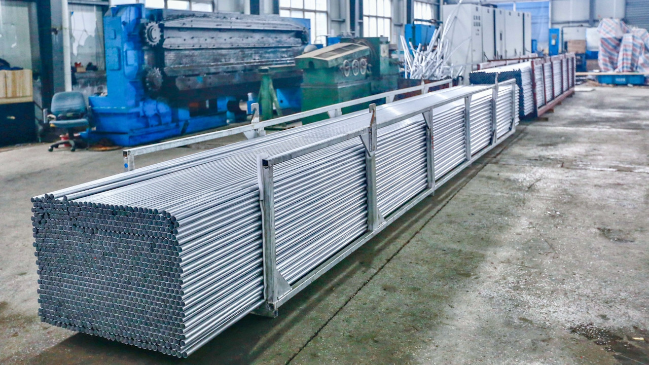 Aluminum Alloy Silver Tube 3003 H12 Anti-corrosion Radiator Multi-purpose Outside Diameter 9.68mm