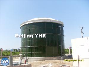 China 500 KN / Mm Glass Coated Steel Tanks , Water Storage 50000 Gallon Tank on sale