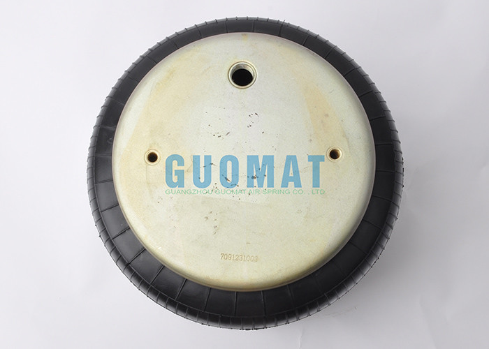 3B7330 Triple Convoluted Air Spring 1/4 Air Inlet Air Suspension Bag For Industrial Pneumatic Lifting