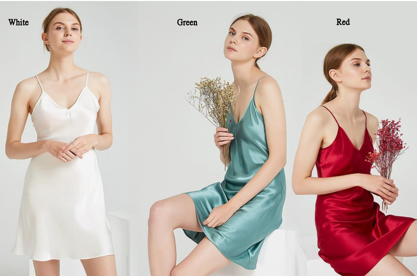 Luxury Sleep Wear Long Sleeve Silk Pajama Set Women Pajamas Silk Two Pieces