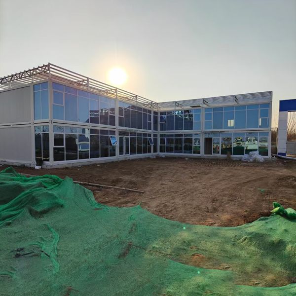 Easy to Move and Install 20FT Foldable Collapsible Flat Pack Container House with Bathroom