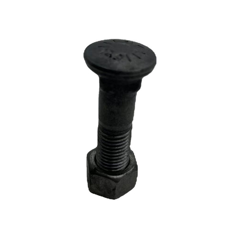 Durable M36 Bulldozer Track Pad Bolts Nuts HRC52-58 high Hardness