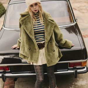 Buy cheap Free Tree Reversible reversible Faux Fur Faux Leather Jacket product