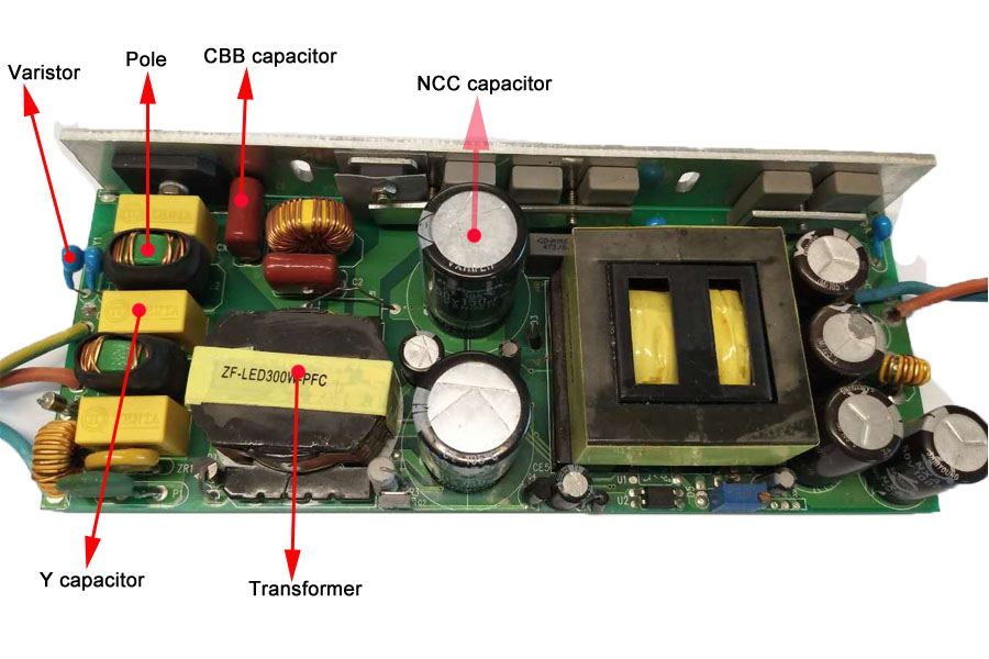 Safety 5a Led Driver 208* 70 * 40 Mm Ovp / Ocp / Scp / Otp Protection