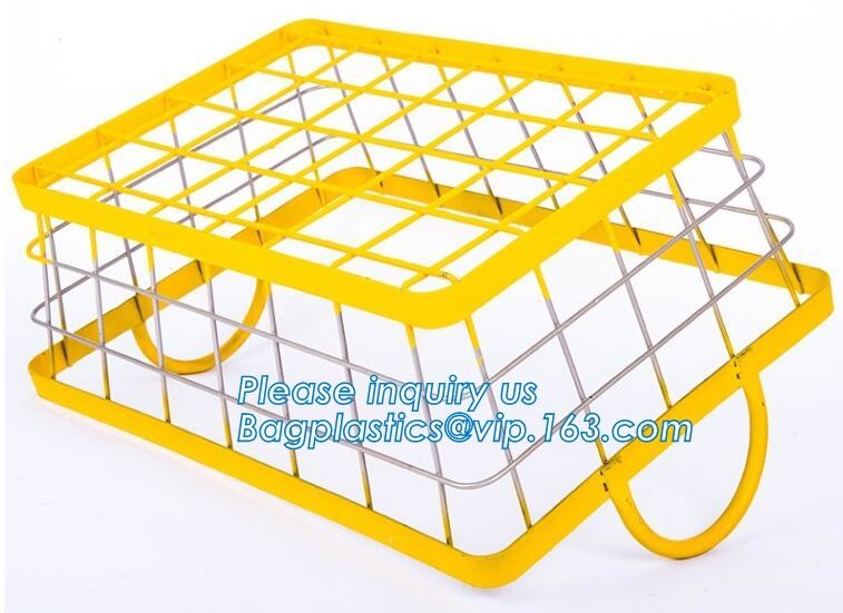 metal wire storage basket with tray in whole sale lowest MOQ sale even just buy 1 set, Kitchen storage Rose gold wire me