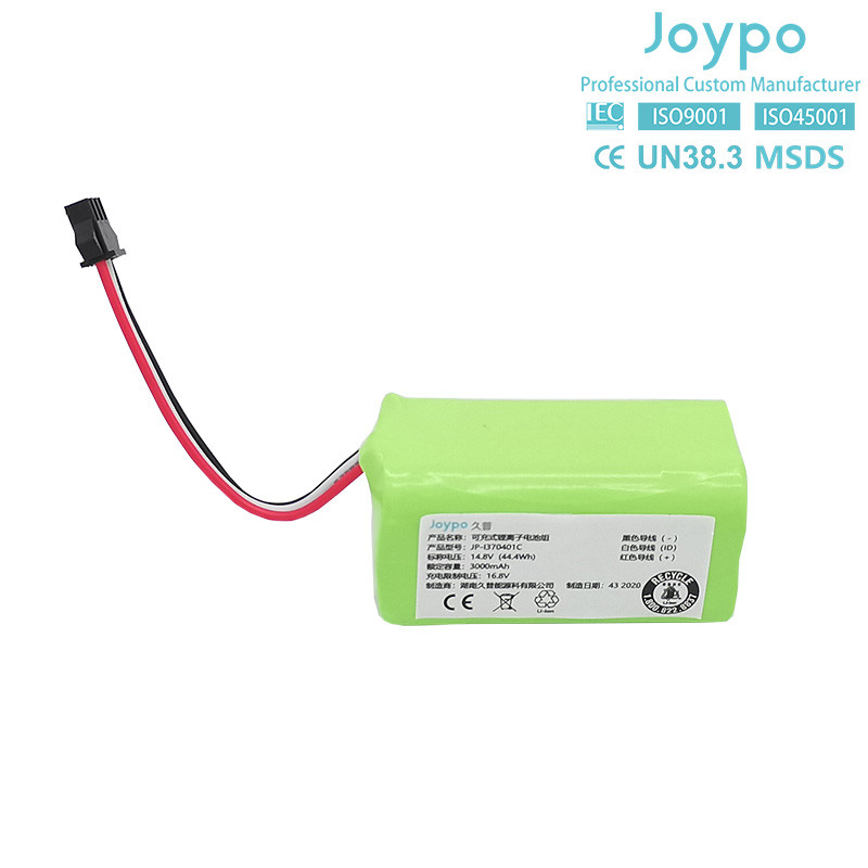 Rechargeable 3000mAh 14.8V Lithium Battery Pack 18650 For Lawn Mower Robot