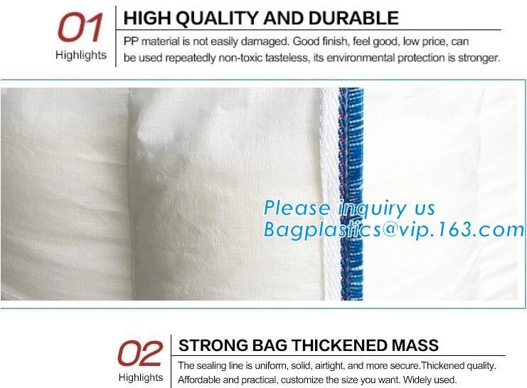 New arrival wholesale polypropylene woven plastic jumbo bag pp big bag for sand, building material,jumbo bag / FIBC bulk