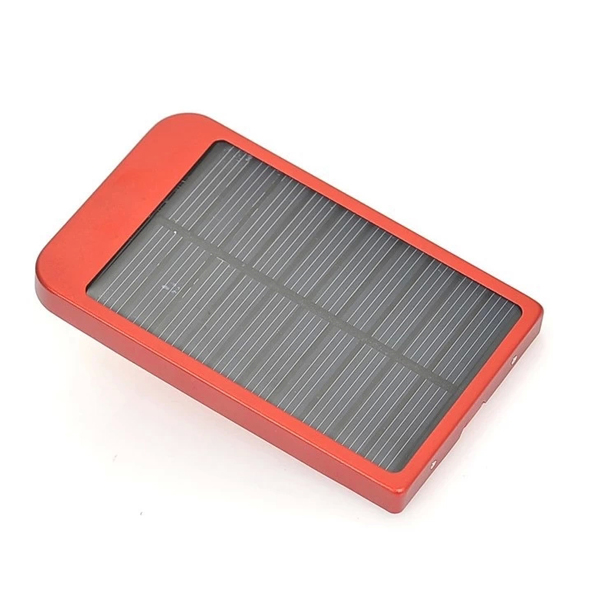Portable priced 2600mAh solar power bank for mobile charger