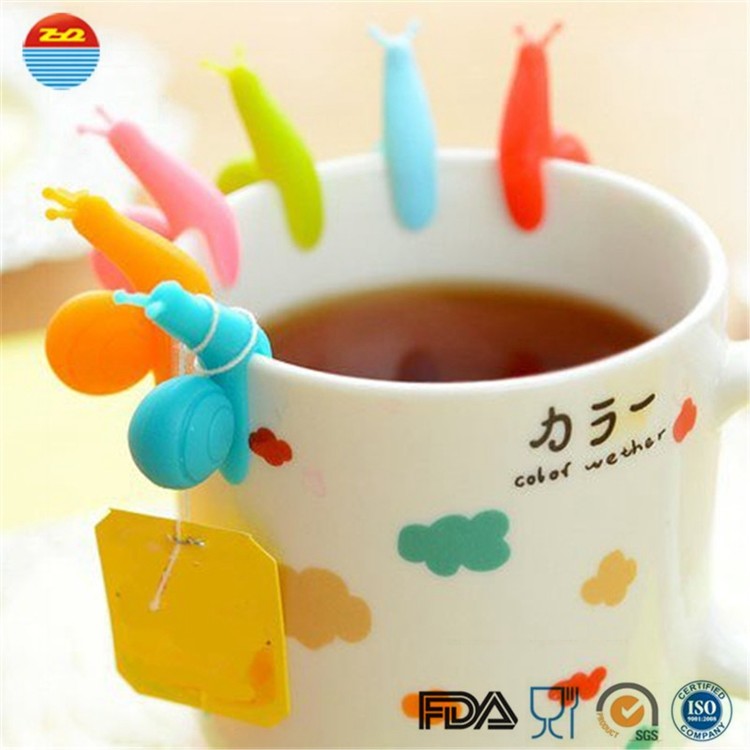 Entertaining Shape Suction Cup Glass Markers Tightly And Easy To Take Off