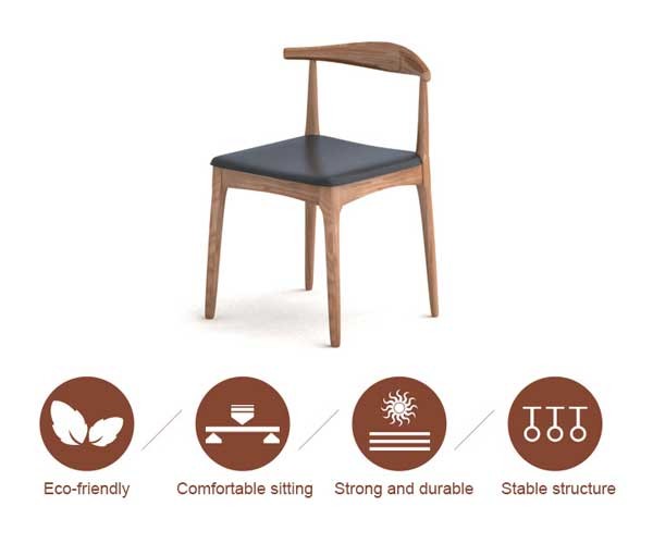 Country Style Dining Room Luxury Furniture Wooden Table And Chair