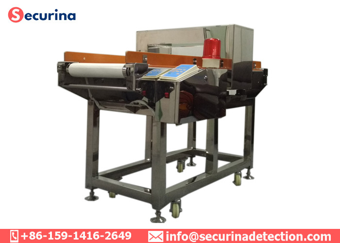 SS 304 Automatic Metal Detector , Conveyor Belt Metal Detector For Aluminum Foil Package