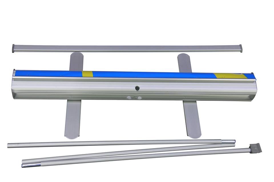 85 X 200cm Aluminium Retractable Roll Up Banner Stand Display