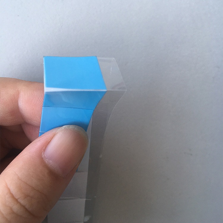 0.5MM Thick Lithium Battery Blue Color Soft Thermal Conductive Silicone Pad