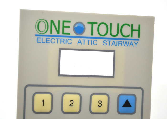 Flat / Embossed Push Button Membrane Switch Keyboard With LCD Display Window