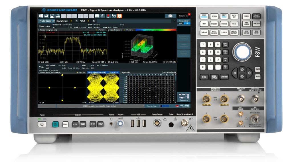 2Hz-43.5GHz Signal and Spectrum Analyzer Rohde And Schwarz FSW43