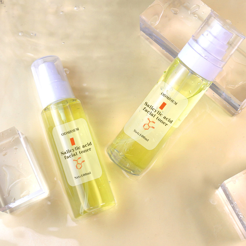Hydrating 100ML Salicylic Acid Toner For Acne Oily Skin OEM ODM
