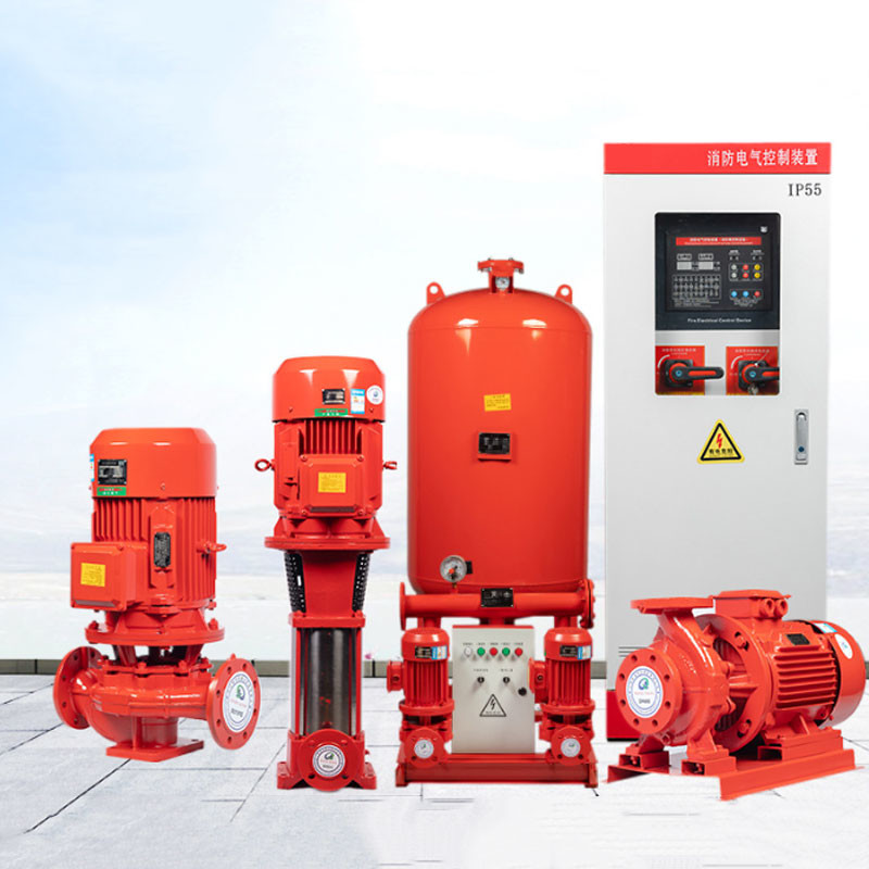 Diesel Engine Double Suction Jockey Fire Fighting Pump Sets 3000 Gpm